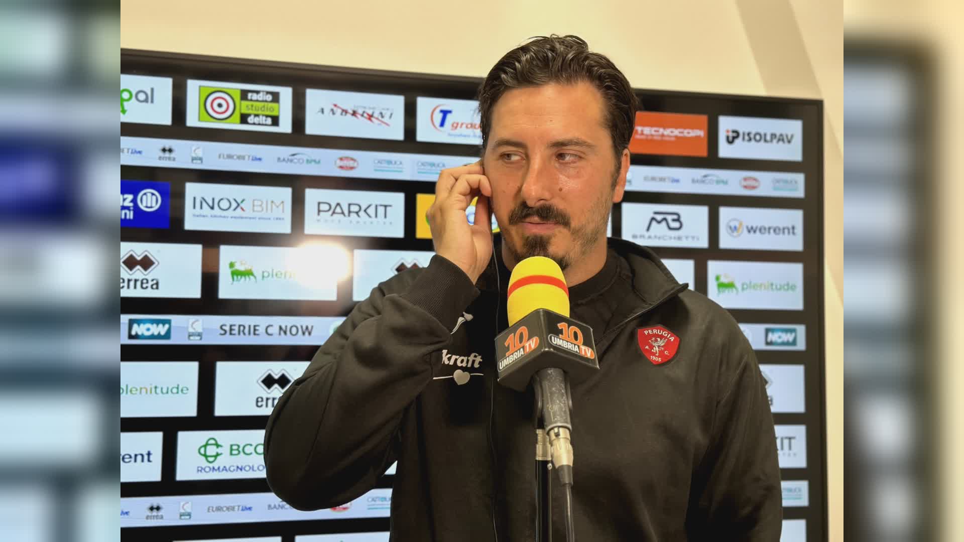 Perugia, Formisano: “Cesena grande squadra. Ai play off con ottimismo”