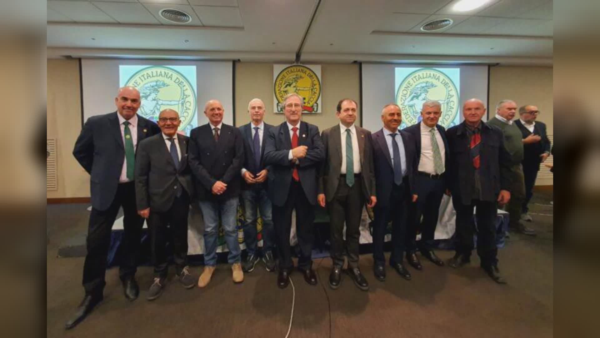 Federcaccia, l’umbro Buconi confermato presidente nazionale