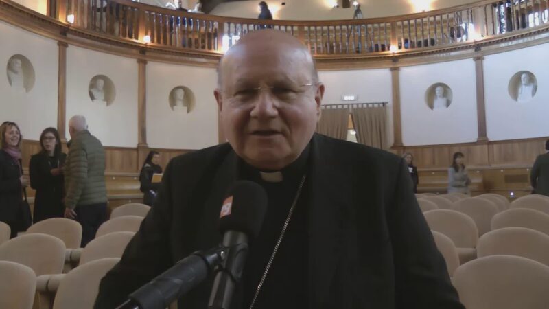 Il vescovo Sorrentino presenta il suo libro da Brunello Cucinelli