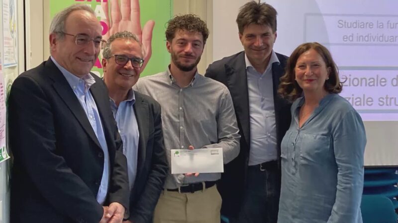 Nuova edizione Premio Laccetti: premiato giovane ricercatore