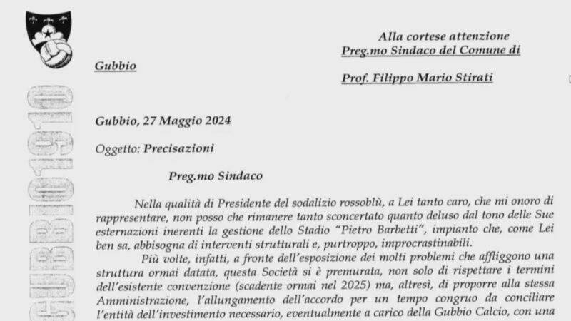 Gubbio, Notari a sindaco Stirati: ” Rischiamo di espatriare”