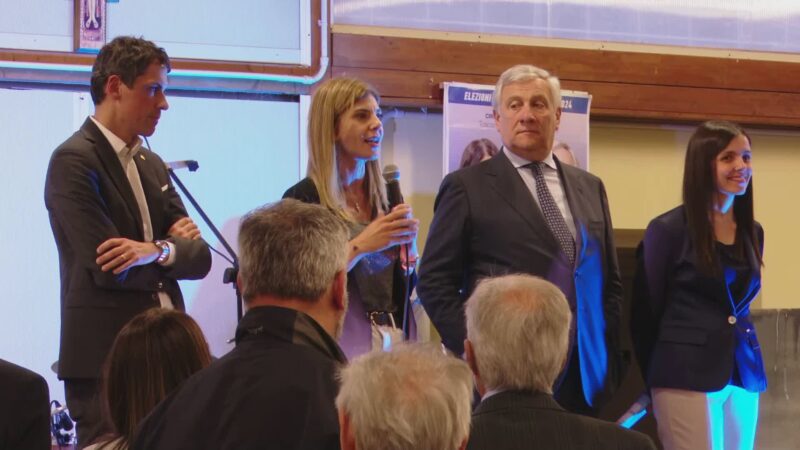 Tajani (FI) benedice Scoccia e Peppucci: “Candidature forti”