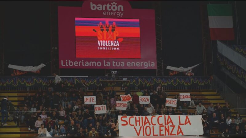 Bartoccini volley scende in campo contro la violenza di genere