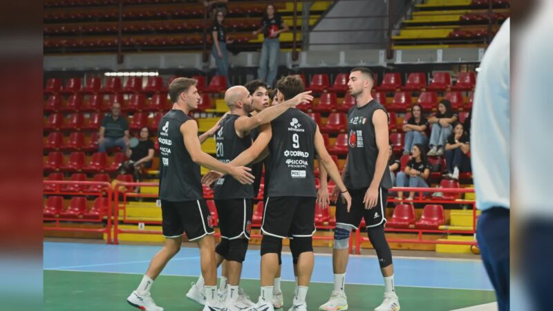 Sir Perugia, il test match con Fano finisce 2-2
