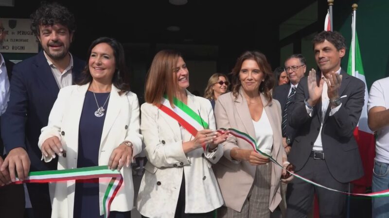 Inaugurata nuova scuola S. Martino Campo, primaria “Rugini”
