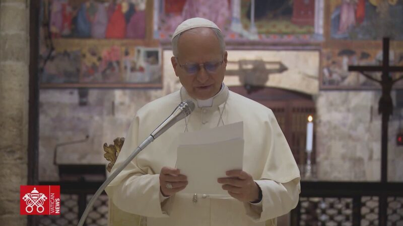 Il Papa non sarà ad Assisi il 27 ottobre. Manderà un video messaggio