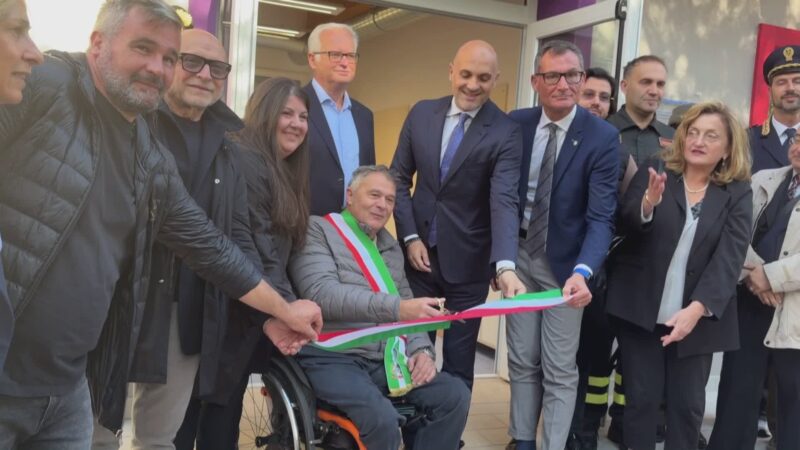 Ristrutturato e inaugurato l’asilo nido di Sportella Marini