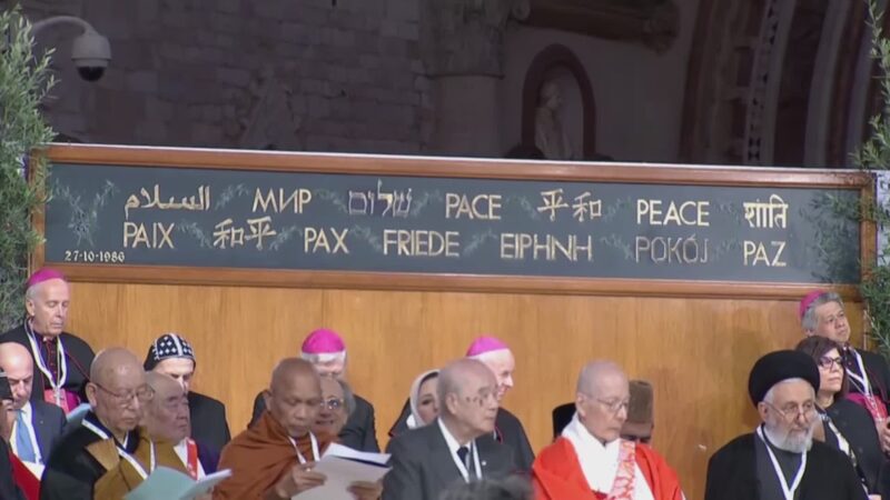 Religioni unite per la Pace: da Assisi un messaggio al mondo intero