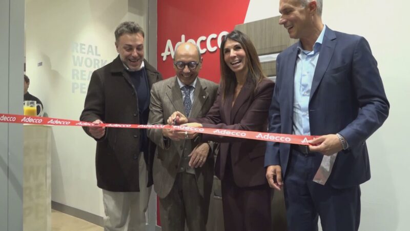 Inaugurata nuova sede Adecco in via XX settembre