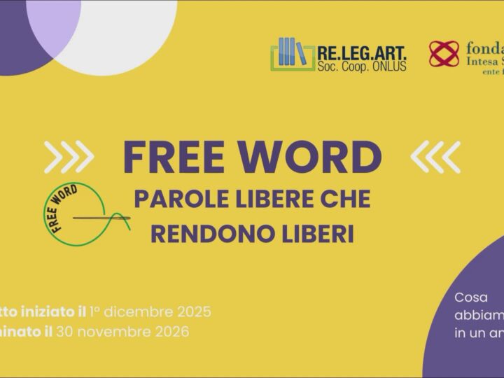 Free Word di Re.Leg.Art: parole libere che rendono liberi