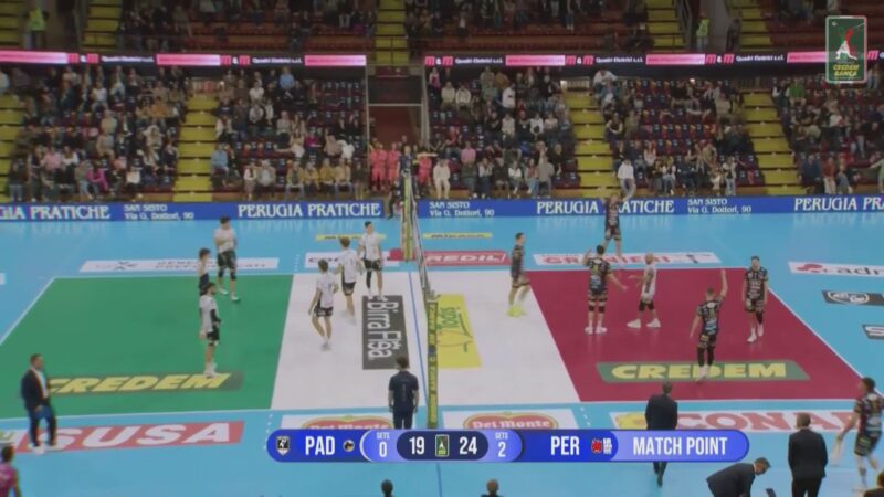 Sir Perugia, sabato si torna in campo a Monza