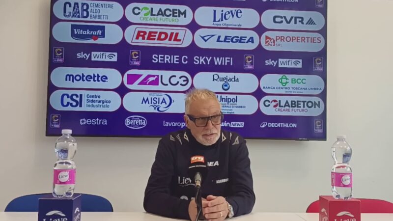 Domani alle 14,30 Gubbio-Vis Pesaro. Braglia: “Grazie ai tifosi”